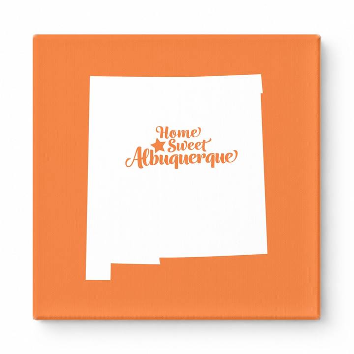 Home Sweet Albuquerque — New Mexico State Silhouette
