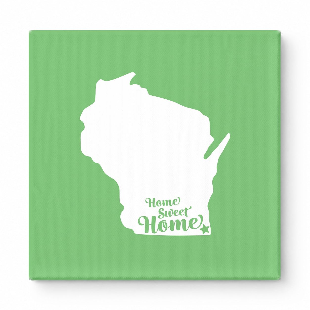 Home Sweet Madison — Wisconsin State Silhouette