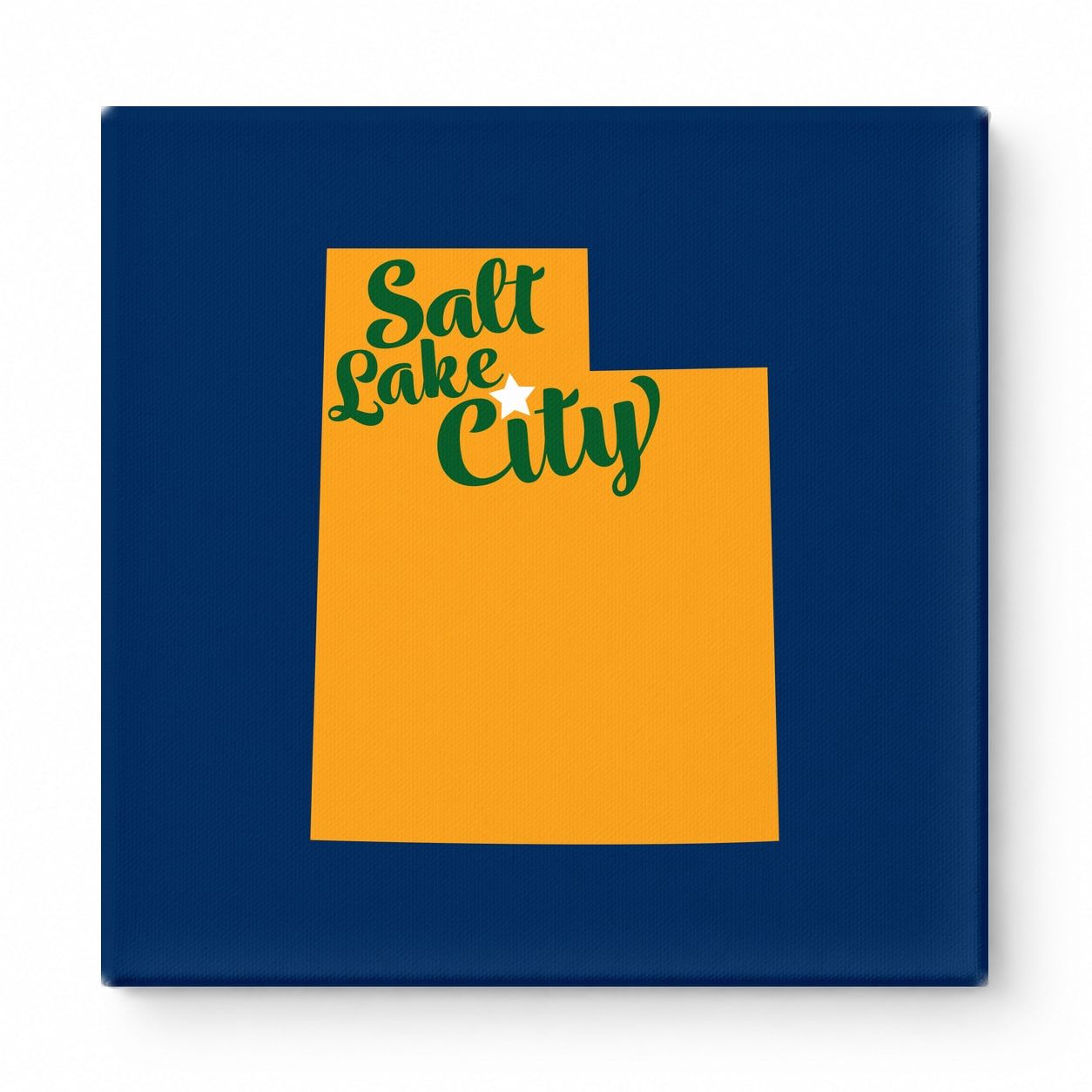 Home Sweet Salt Lake City — Utah State Silhouette