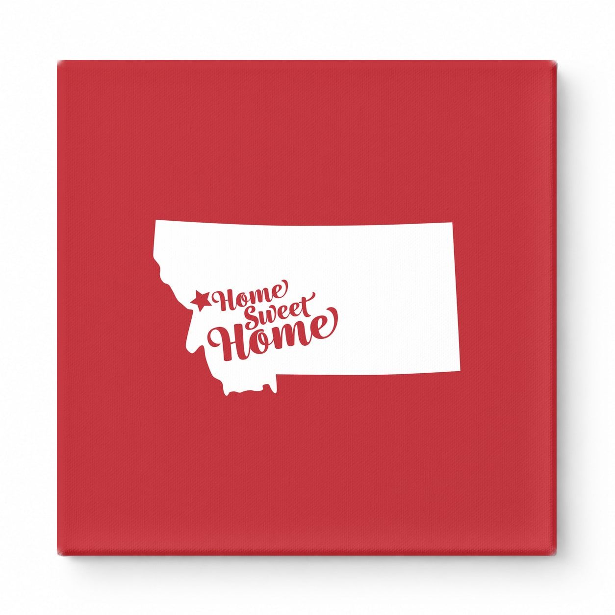 Home Sweet Billings — Montana State Silhouette