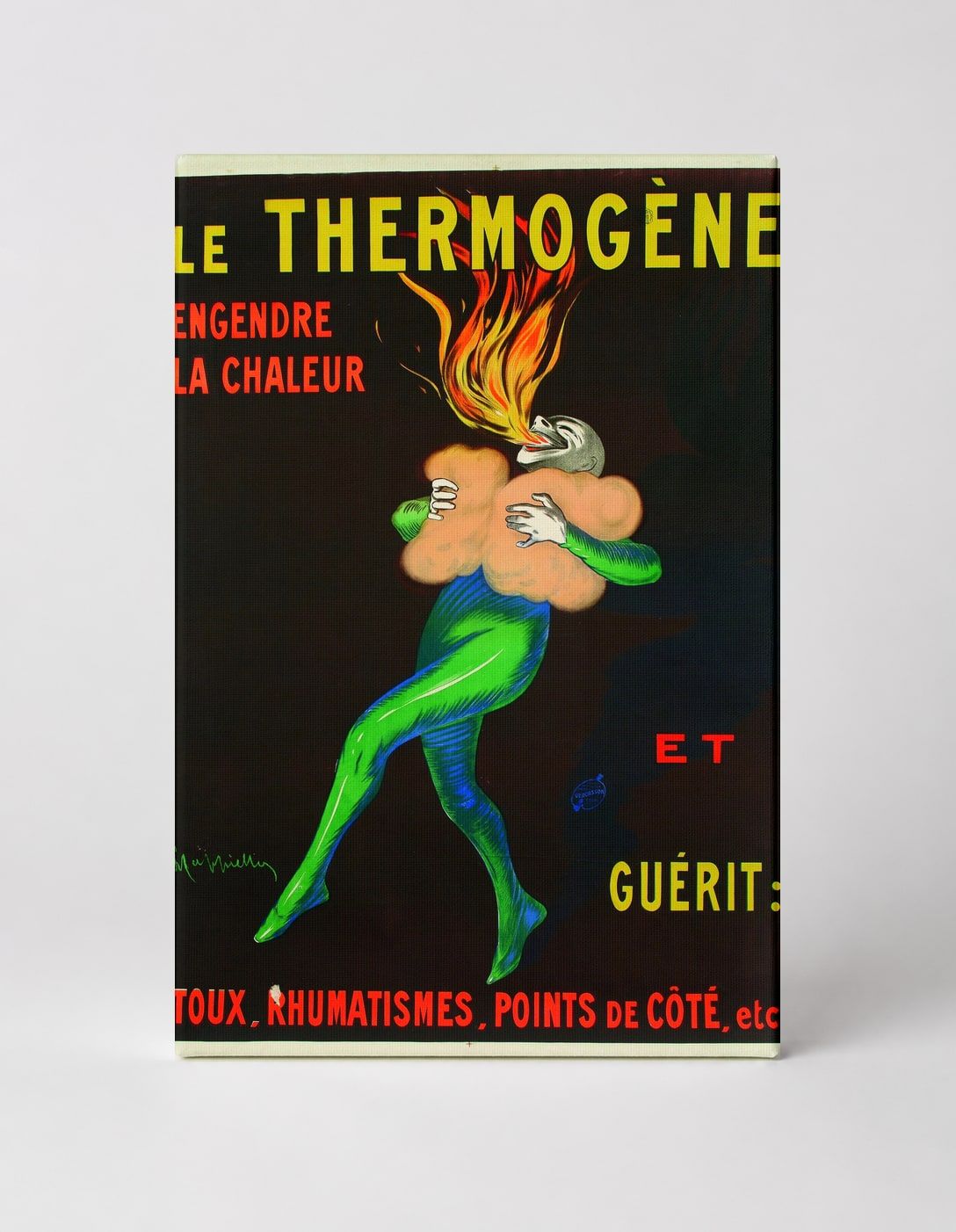 Le Thermogène 1909 - Belle Époque French Advertising Vintage Poster Wall Art