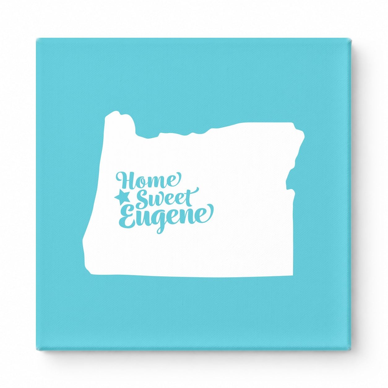 Home Sweet Eugene — Oregon State Silhouette
