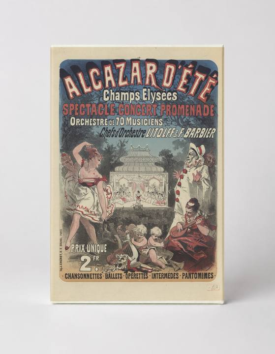 Alcazar d'Été Champs Elysées 1890s - Belle Époque Vintage Poster Wall Art