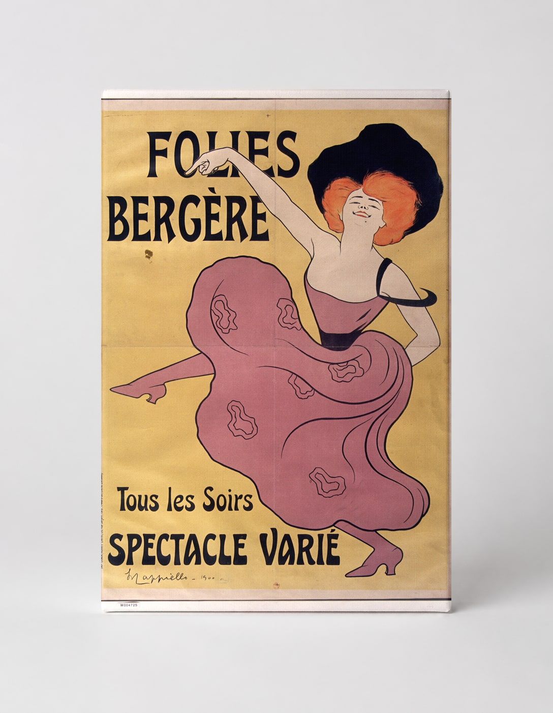 Folies Bergère 1900 - Belle Époque Cabaret Vintage Poster Wall Art