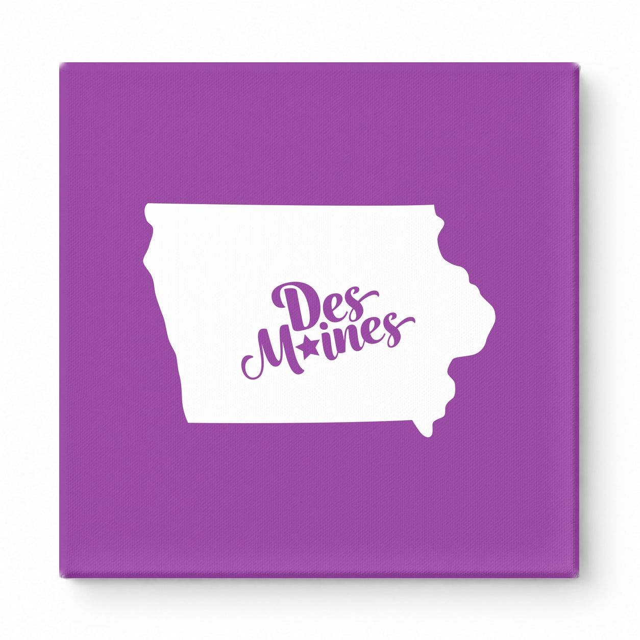 Home Sweet Des Moines — Iowa State Silhouette