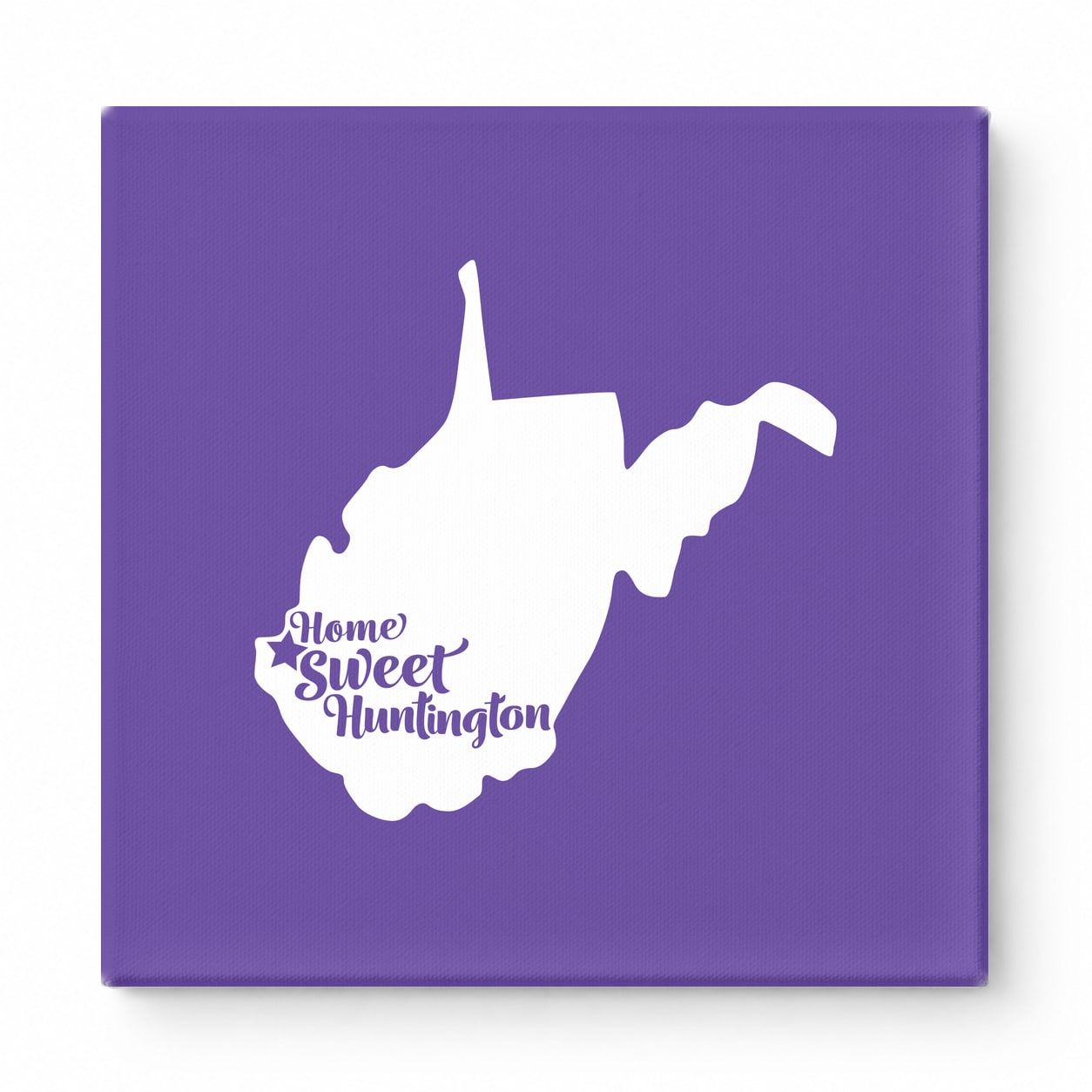 Home Sweet Huntington — West Virginia State Silhouette