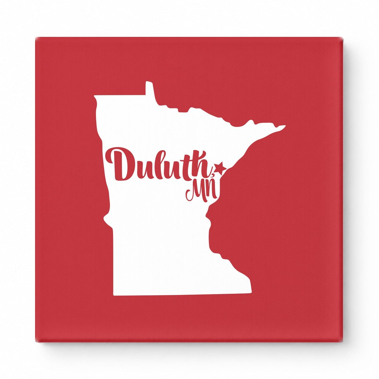 Home Sweet Duluth — Minnesota State Silhouette