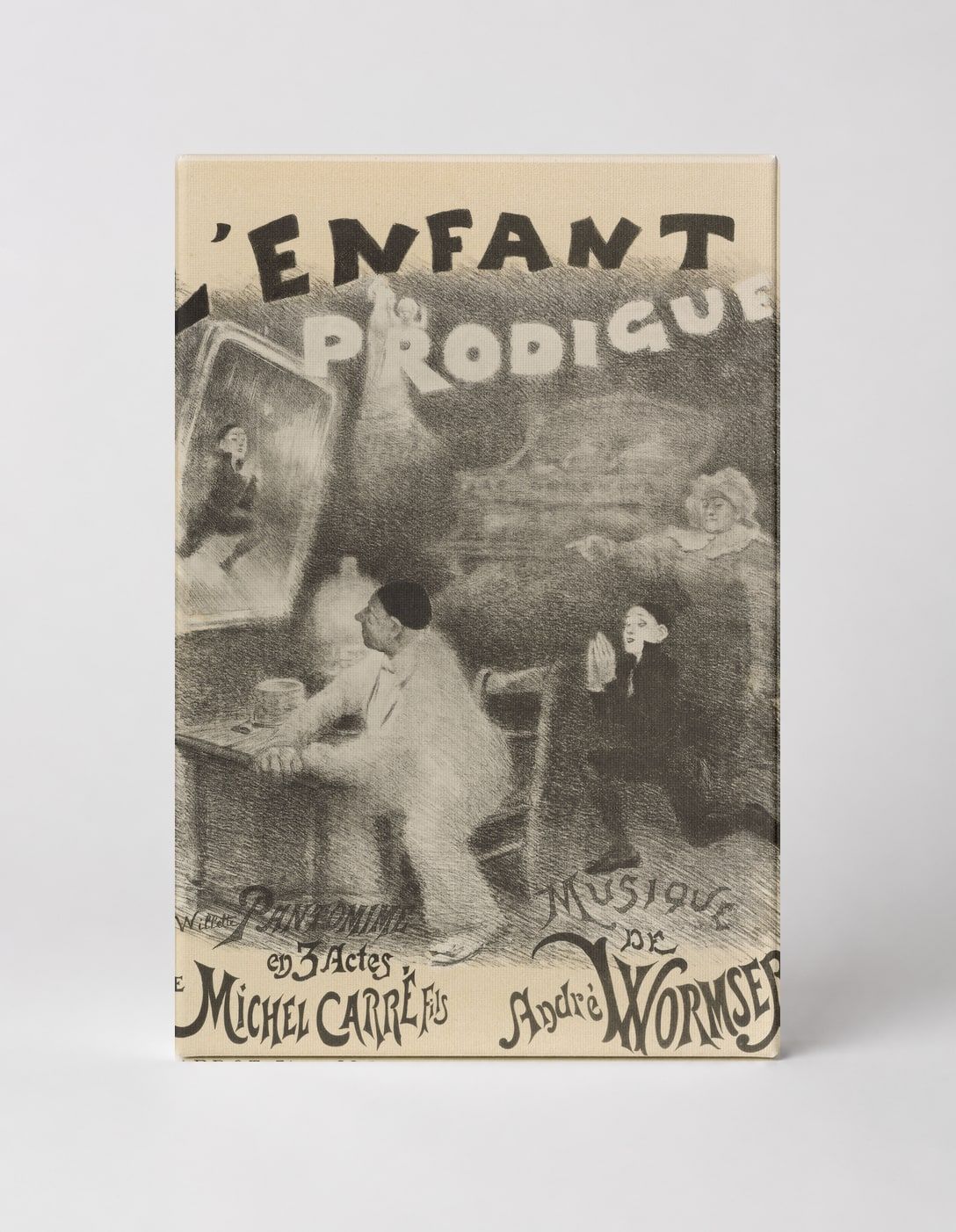 L'Enfant Prodigue 1890s French Pantomime - Belle Époque Vintage Poster Wall Art