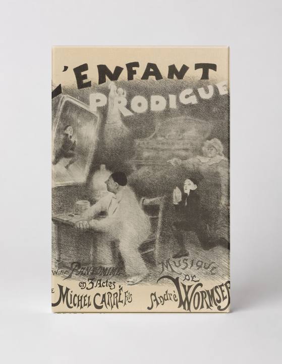 L'Enfant Prodigue 1890s French Pantomime - Belle Époque Vintage Poster Wall Art