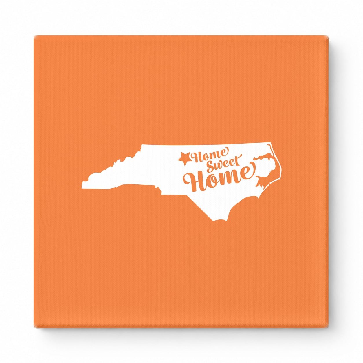 Home Sweet Home — North Carolina State Silhouette
