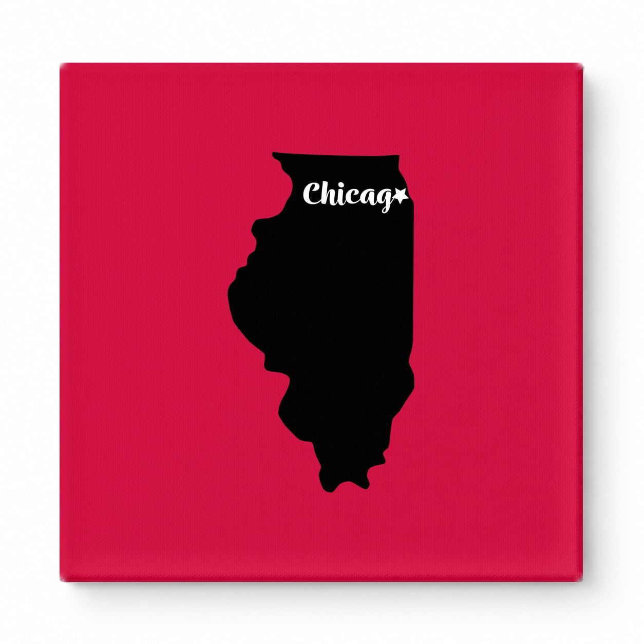 Home Sweet Chicago — Illinois State Silhouette