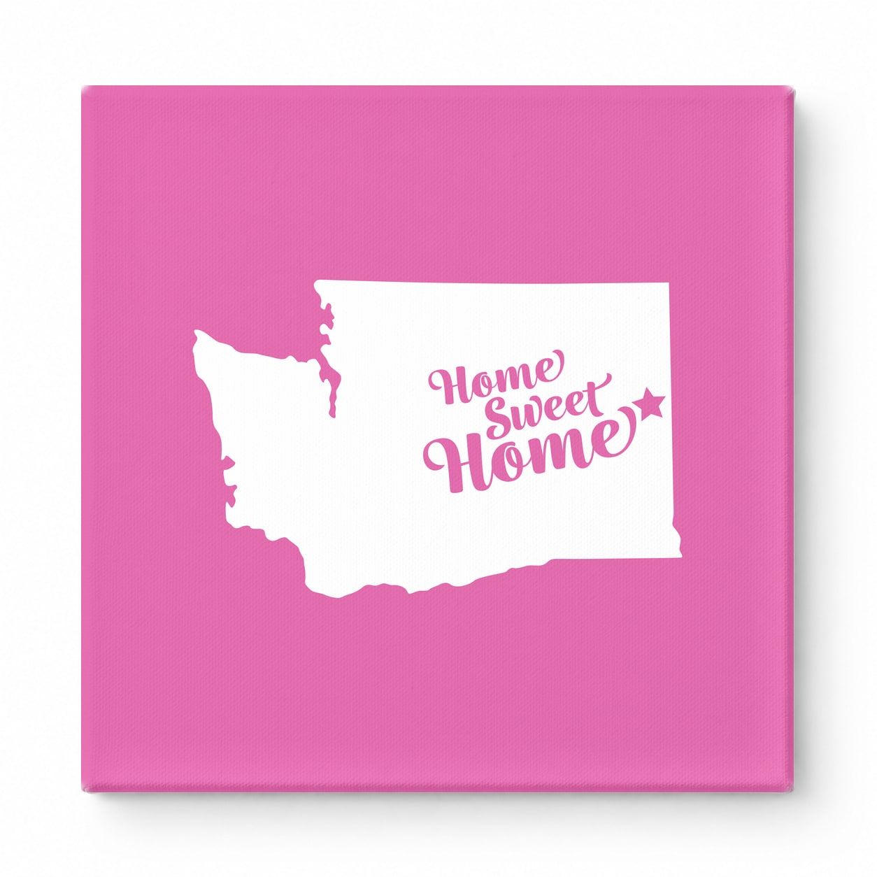 Home Sweet Seattle — Washington State Silhouette