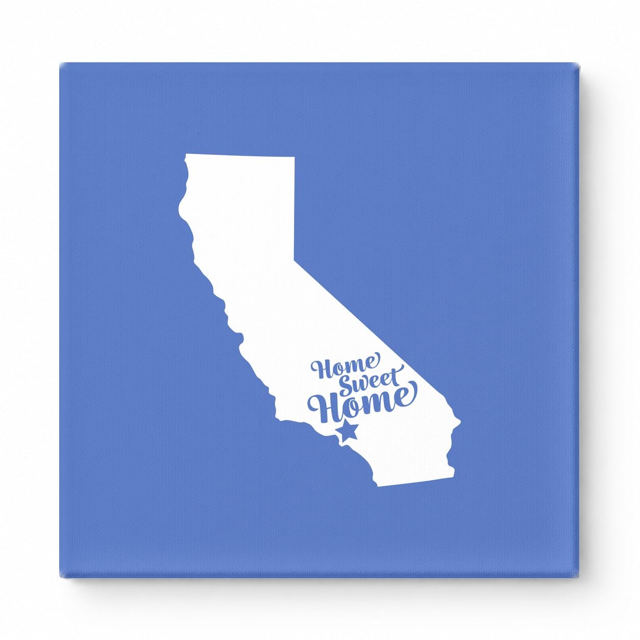 Home Sweet Los Angeles — California State Silhouette