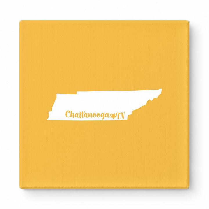 Home Sweet Chattanooga — Tennessee State Silhouette