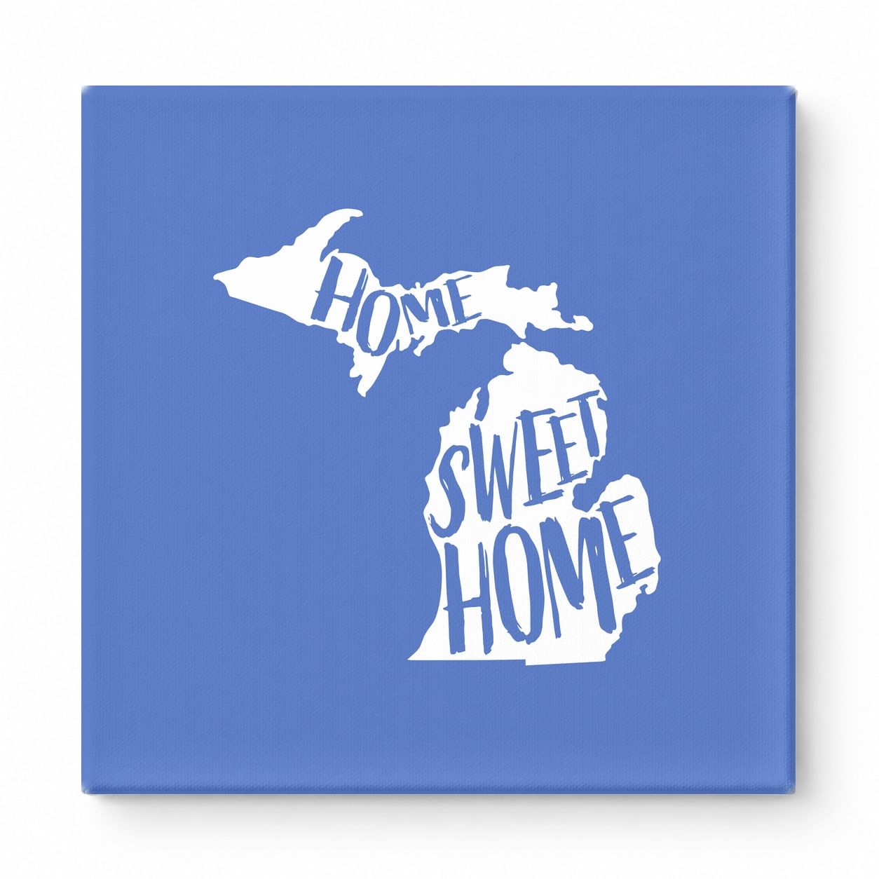 HOME SWEET HOME — Michigan State Silhouette