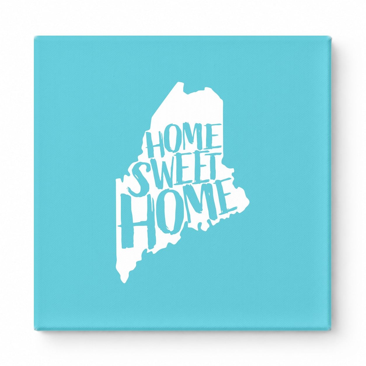HOME SWEET HOME — Maine State Silhouette