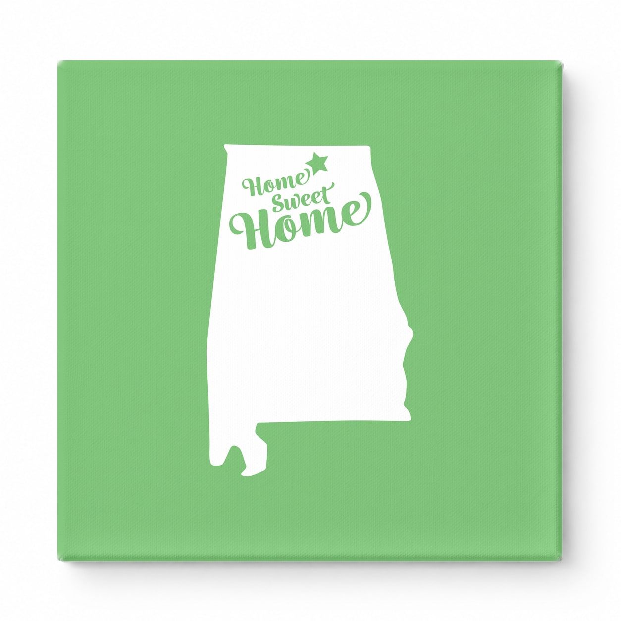 Home Sweet Huntsville — Alabama State Silhouette