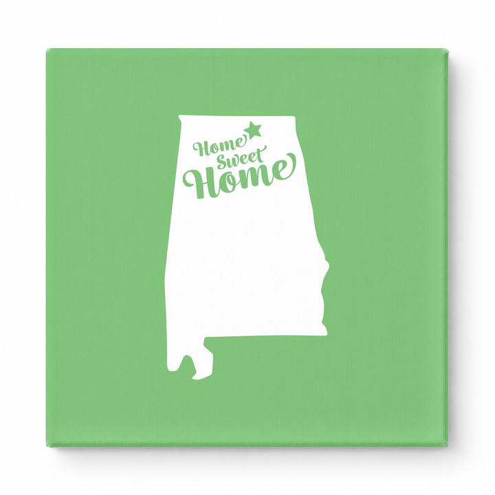 Home Sweet Huntsville — Alabama State Silhouette
