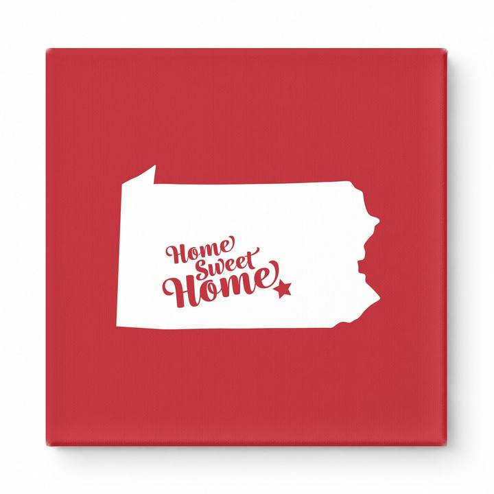 Home Sweet Harrisburg — Pennsylvania State Silhouette