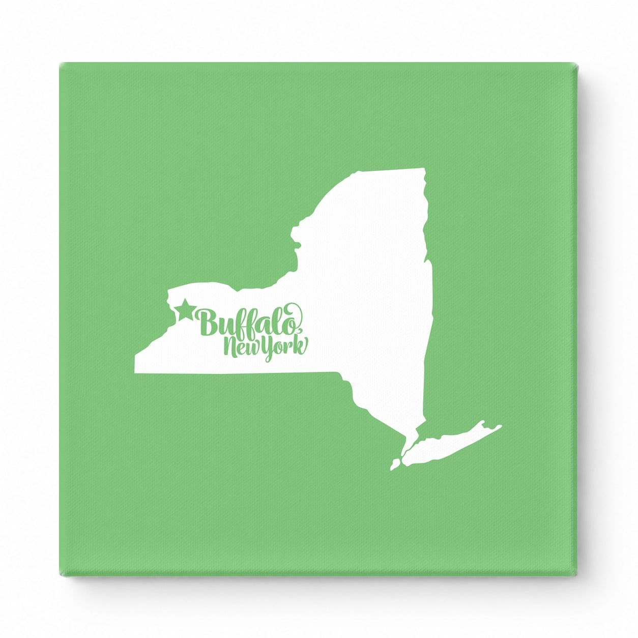 Home Sweet Buffalo — New York State Silhouette