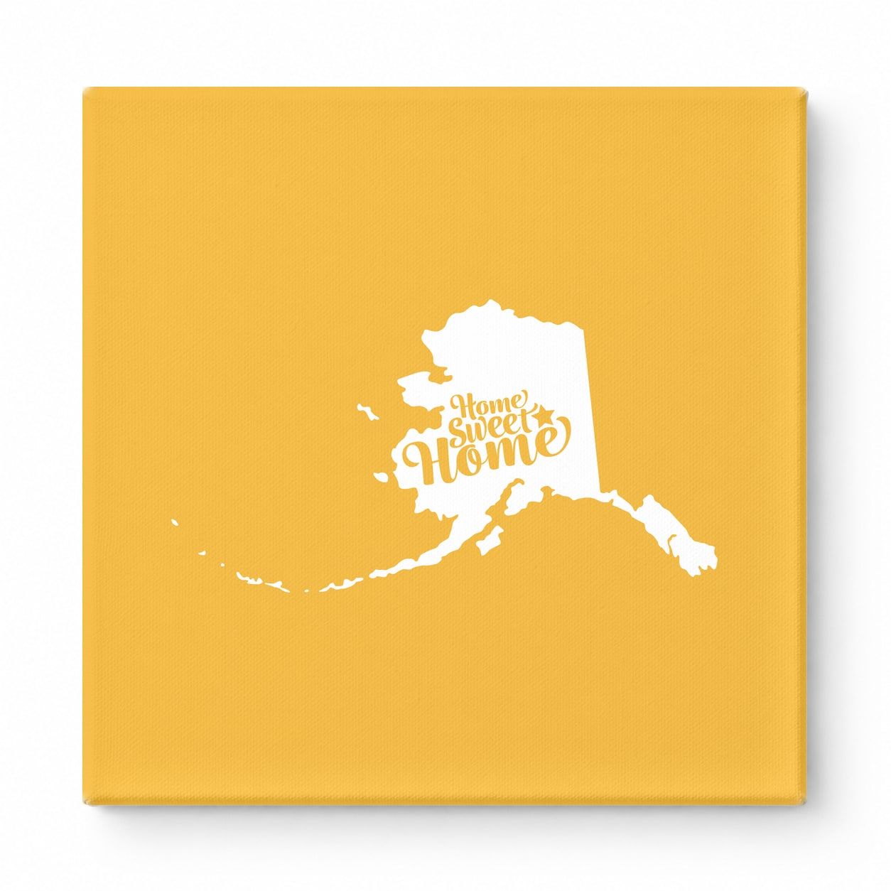 Home Sweet Home — Alaska State Silhouette