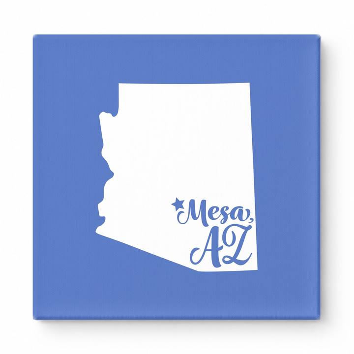 Home Sweet Mesa — Arizona State Silhouette