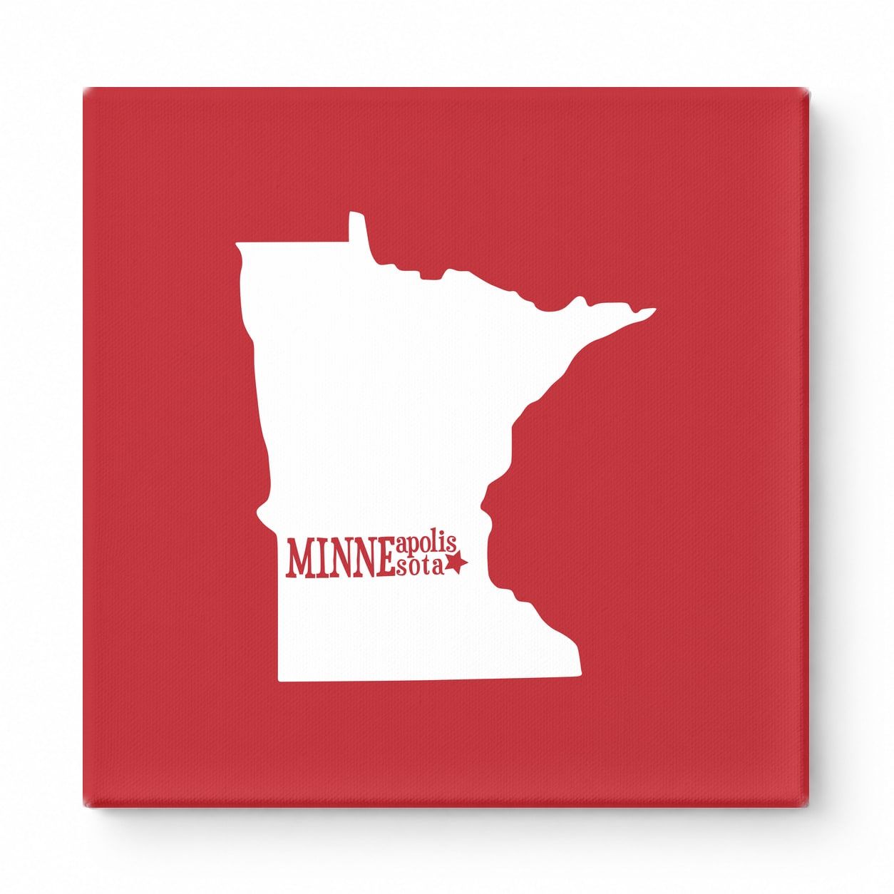 Home Sweet Minneapolis — Minnesota State Silhouette