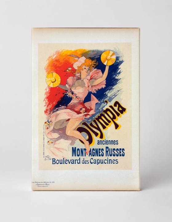 Olympia Mont-Agnes Russes 1892 - Belle Époque Vintage Poster Wall Art