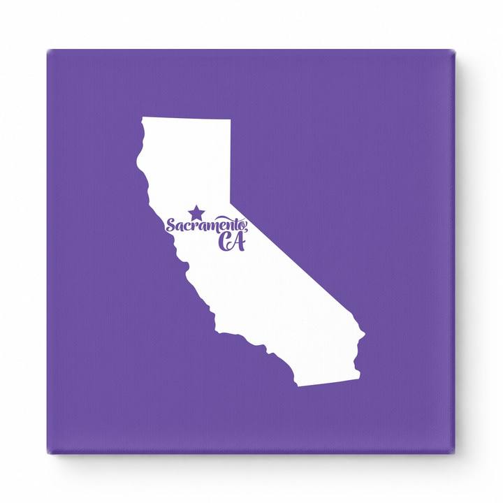 Home Sweet Sacramento — California State Silhouette