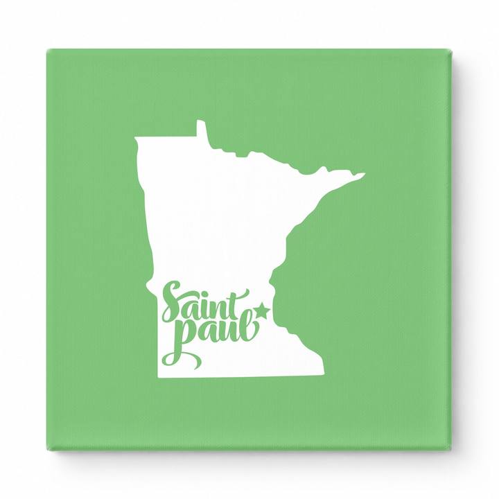 Home Sweet Saint Paul — Minnesota State Silhouette
