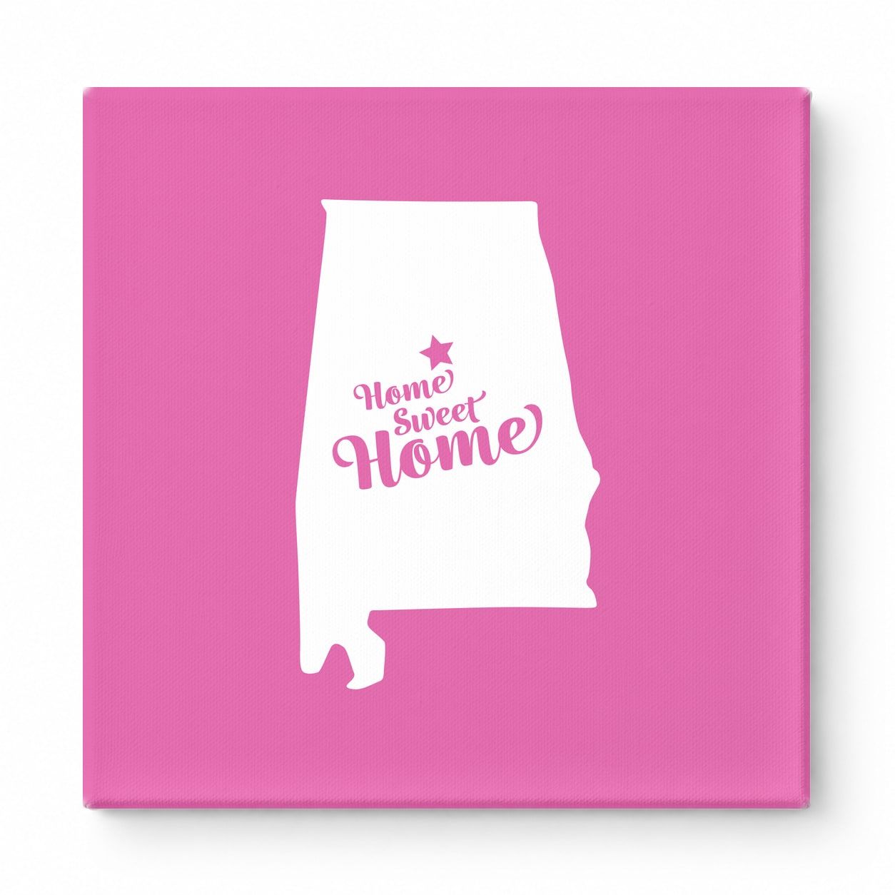 Home Sweet Montgomery — Alabama State Silhouette