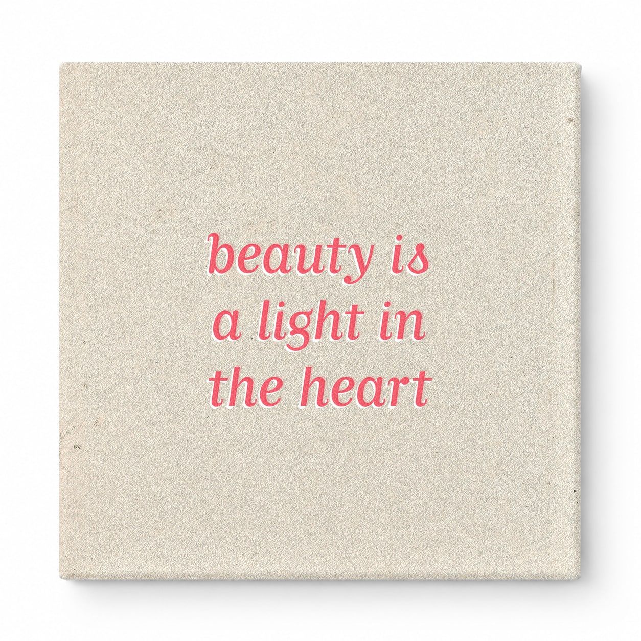 Beauty Is a Light in the Heart — Geometric Low-Poly