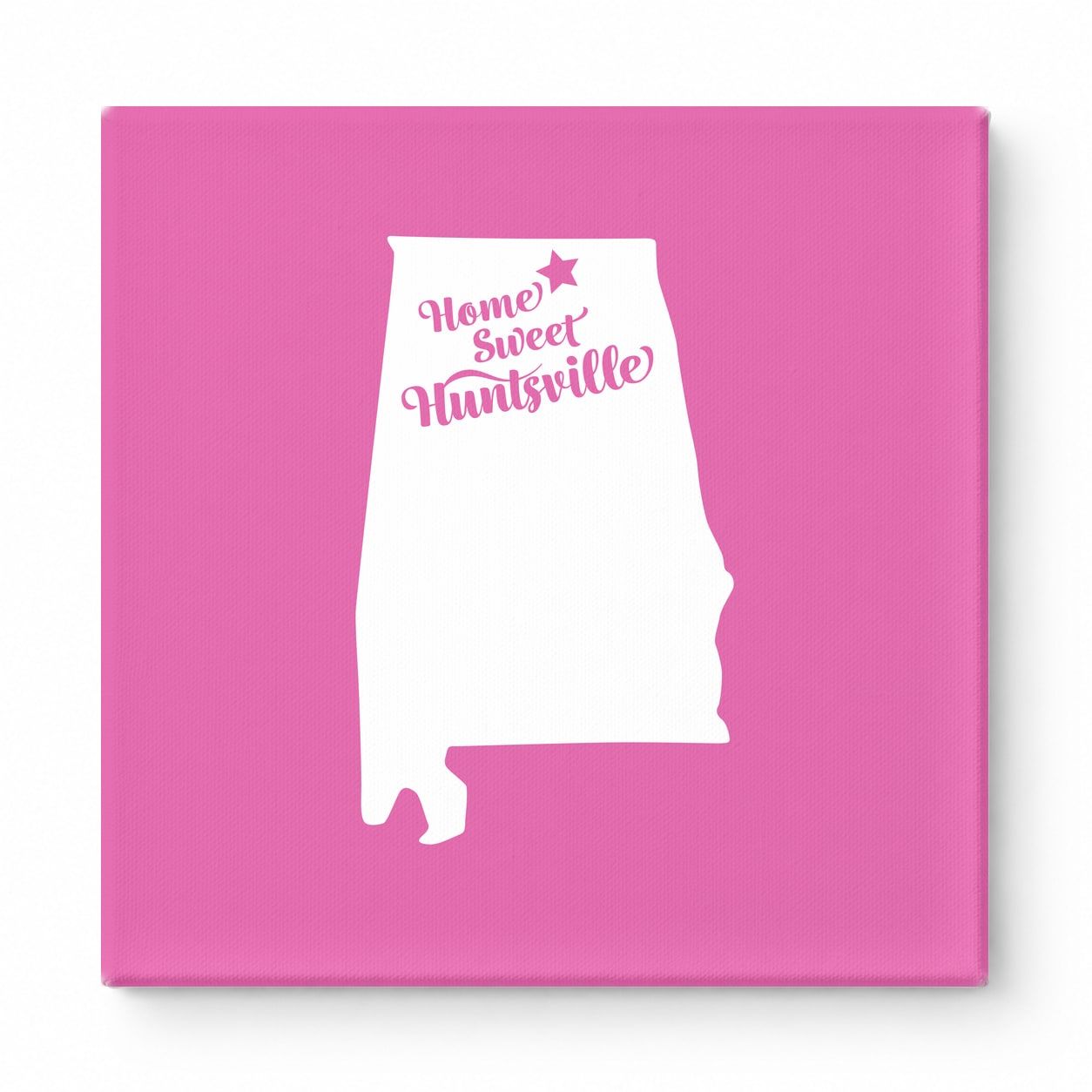 Home Sweet Huntsville — Alabama State Silhouette
