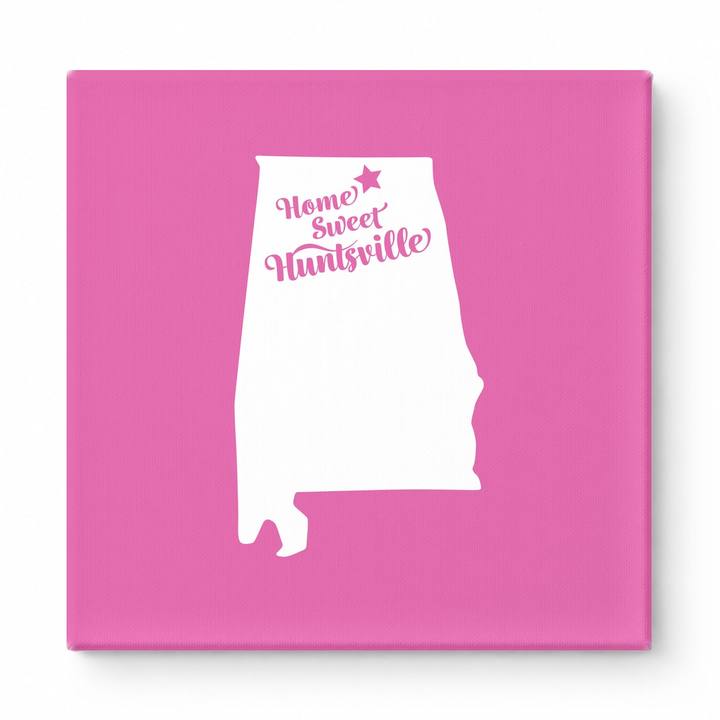 Home Sweet Huntsville — Alabama State Silhouette