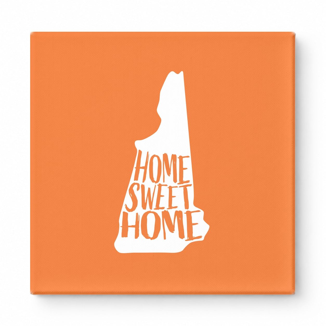 HOME SWEET HOME — New Hampshire State Silhouette