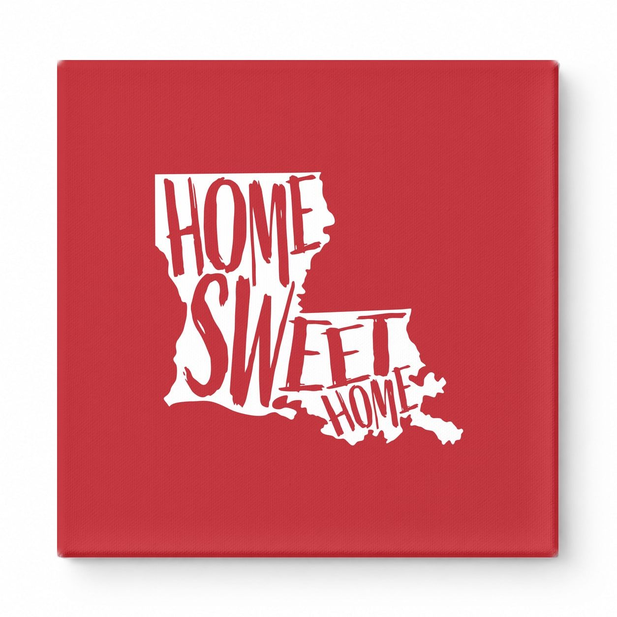 HOME SWEET HOME — Louisiana State Silhouette