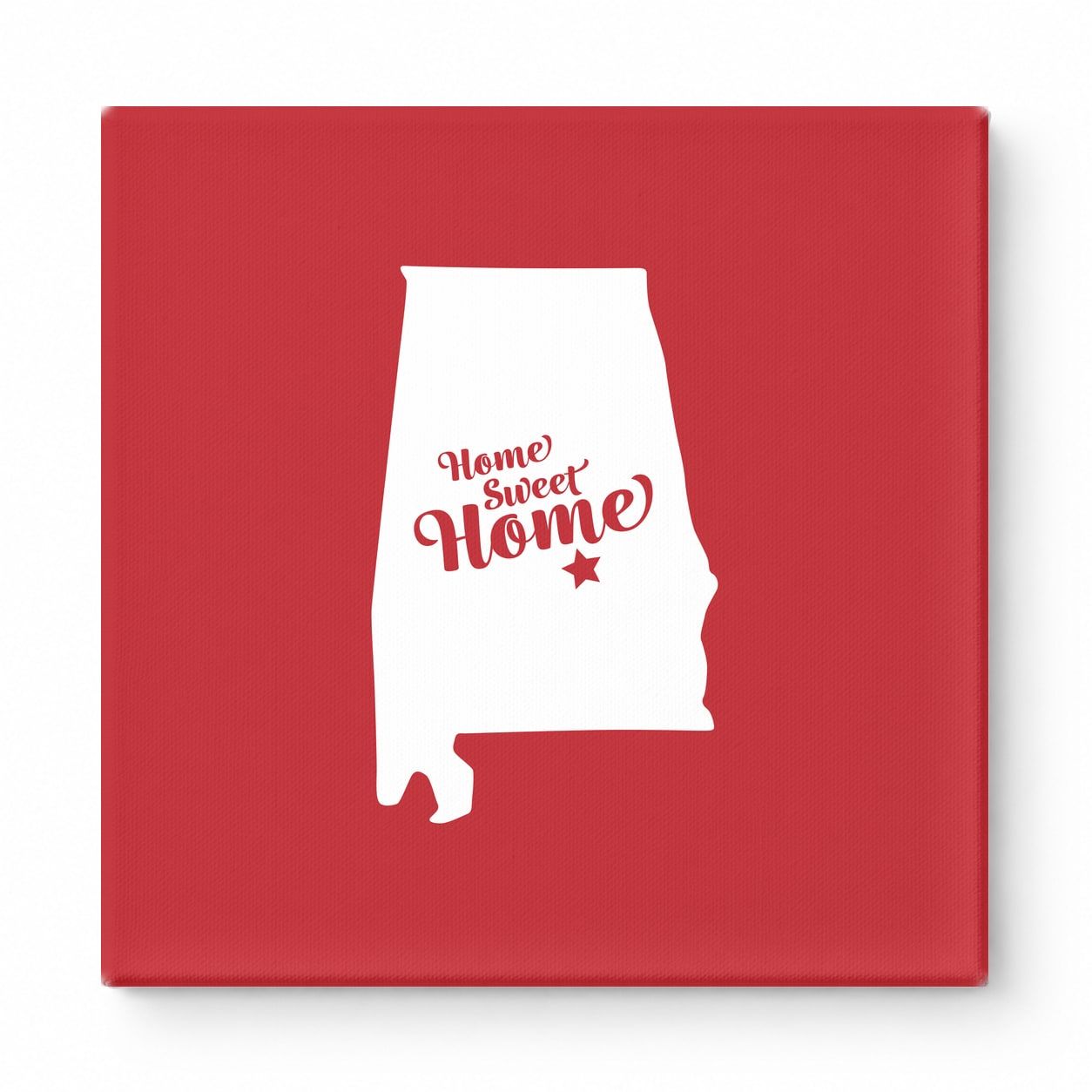 Home Sweet Montgomery — Alabama State Silhouette