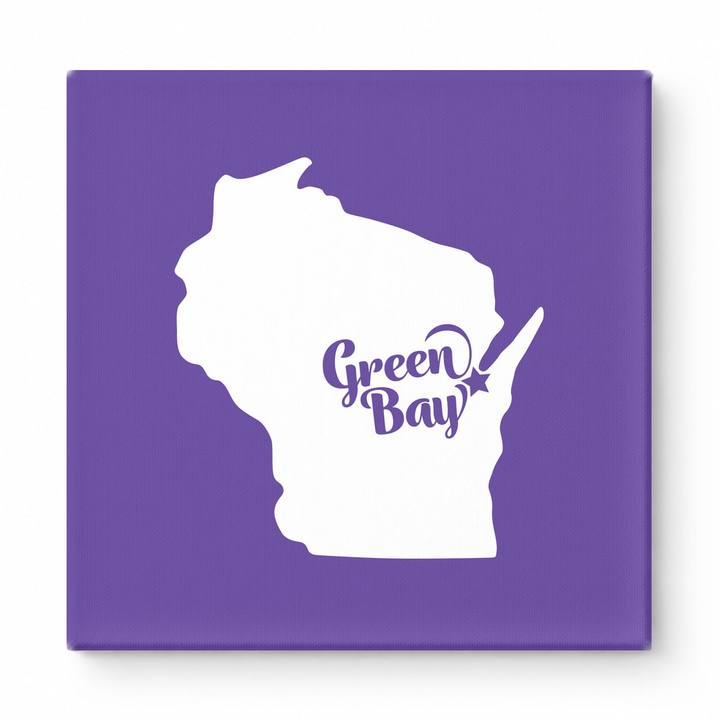 Home Sweet Green Bay — Wisconsin State Silhouette
