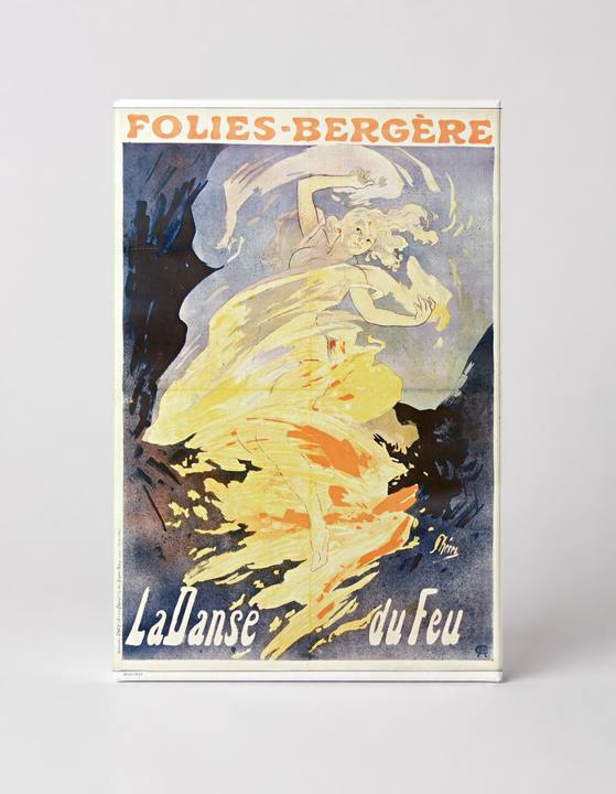 La Danse du Feu Folies-Bergère 1897 - Belle Époque Vintage Poster Wall Art