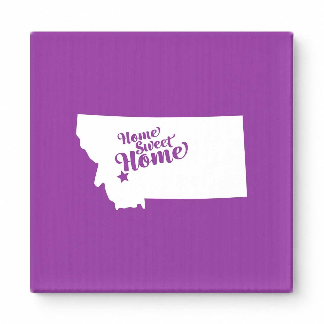 Home Sweet Home — Montana State Silhouette