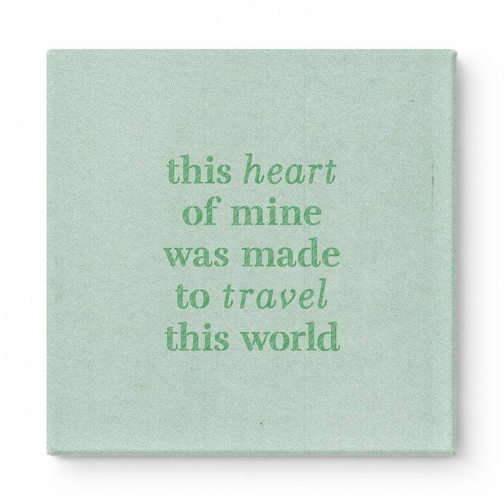 This Heart of Mine Was Made to Travel This World — Geometric Low-Poly