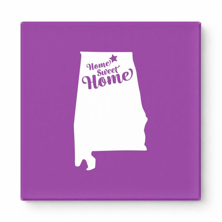 Home Sweet Huntsville — Alabama State Silhouette