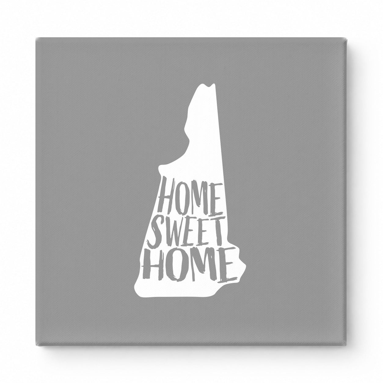 HOME SWEET HOME — New Hampshire State Silhouette