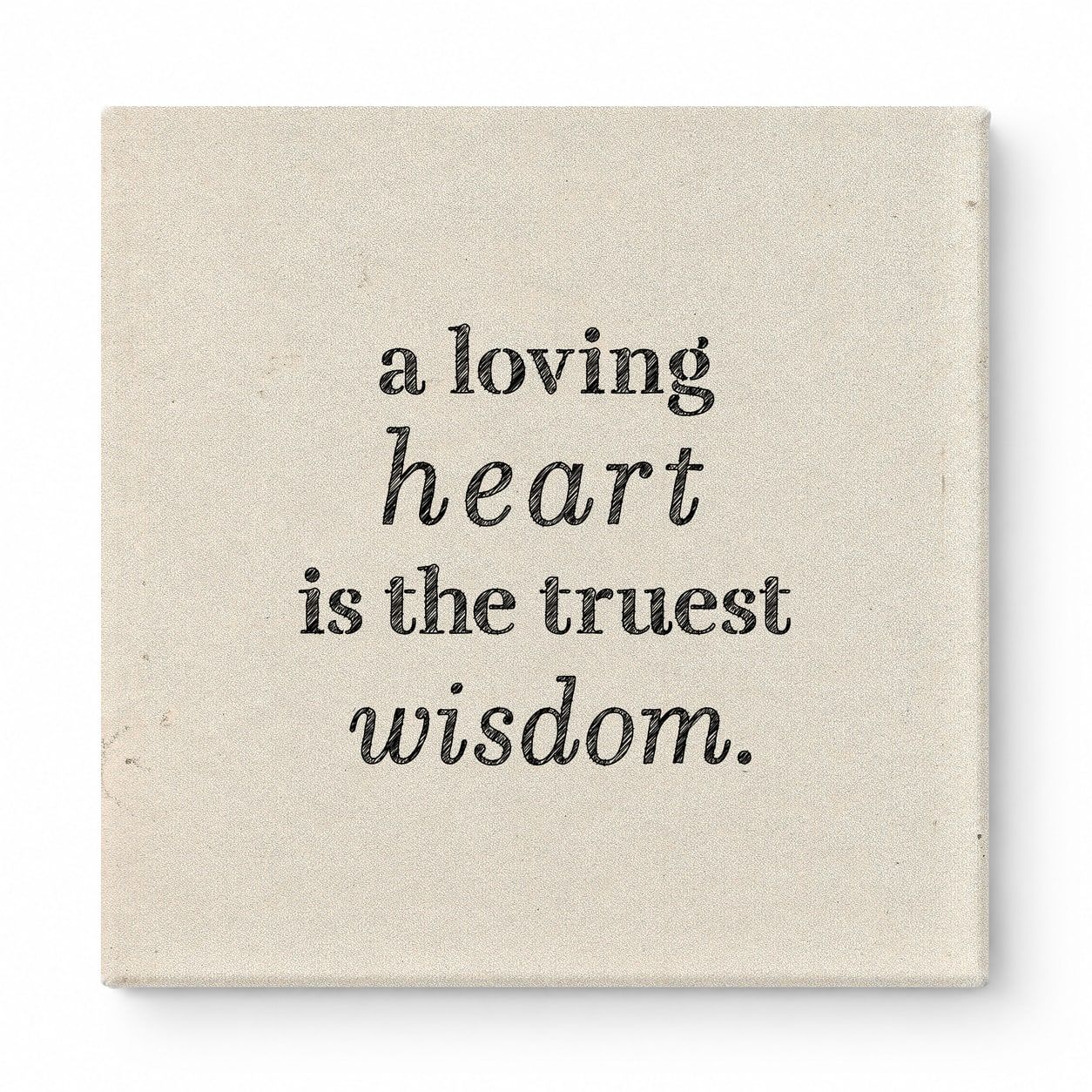 A Loving Heart Is the Truest Wisdom — Geometric Low-Poly