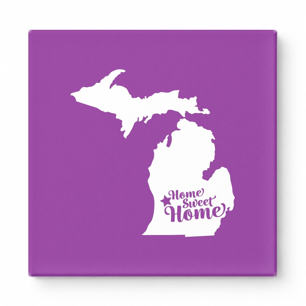 Home Sweet Home — Michigan State Silhouette