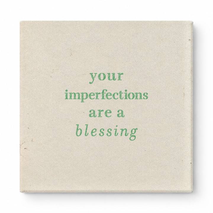 Your Imperfections Are a Blessing — Chalkboard Lettering