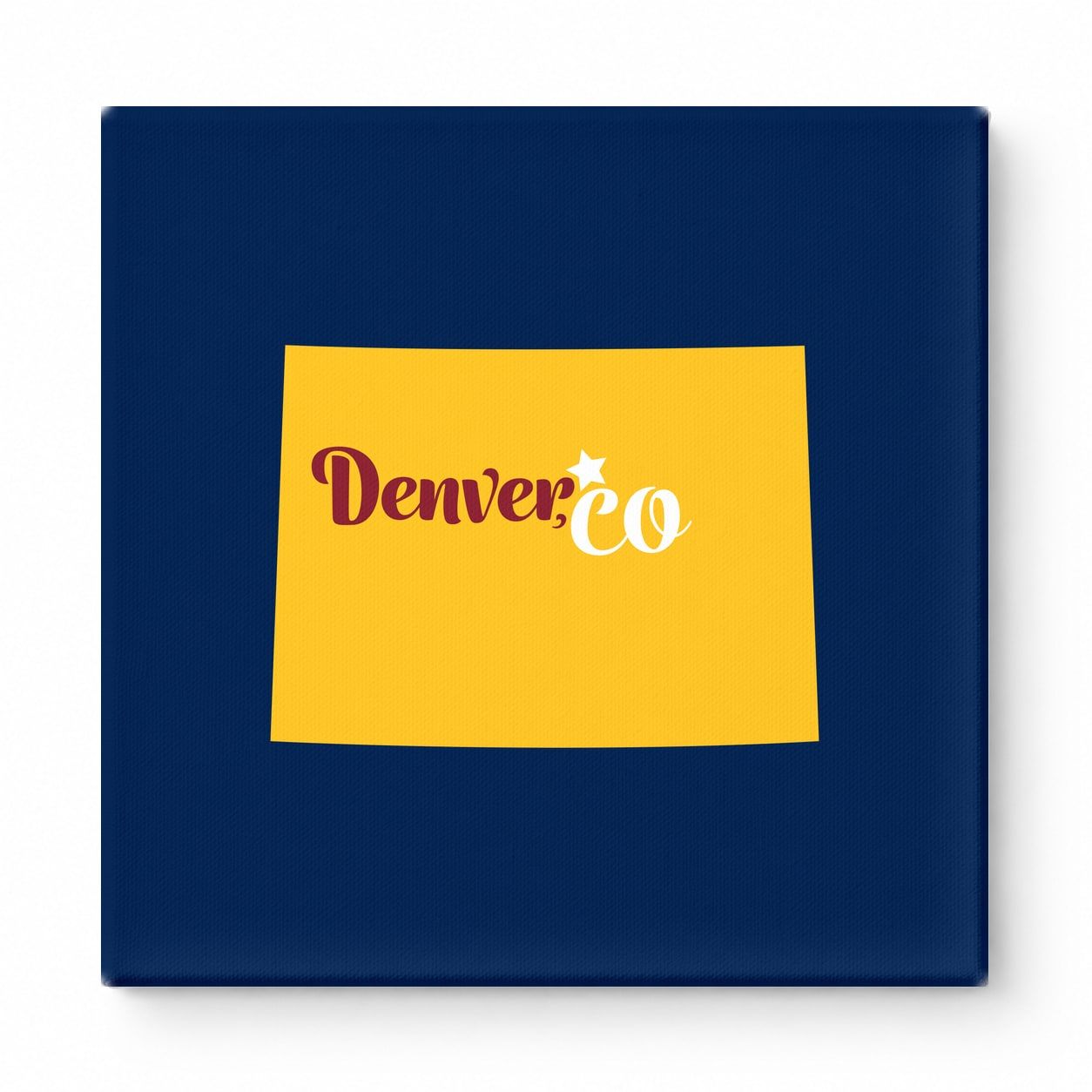 Home Sweet Denver — Colorado State Silhouette