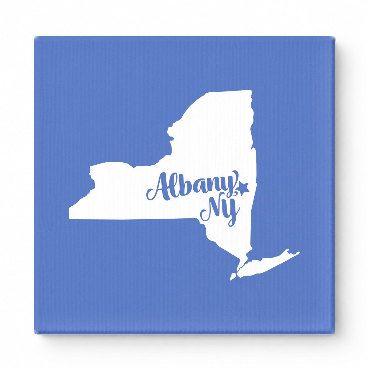 Home Sweet Albany — New York State Silhouette