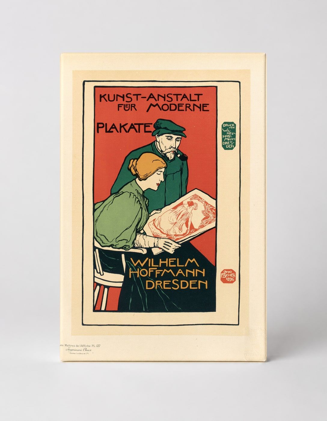 Kunst-Anstalt für Moderne Plakate 1896 – Art Nouveau Vintage Poster Wall Art