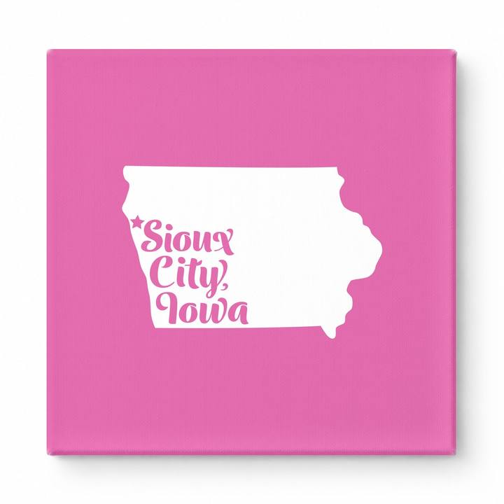 Home Sweet Sioux City — Iowa State Silhouette